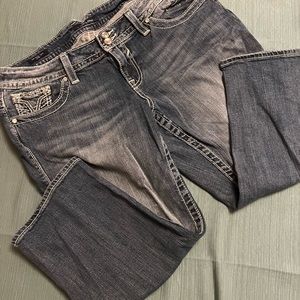 Vigoss Capri women jeans size 16 flap pocket